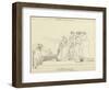 Andromache Fainting on the Wall-John Flaxman-Framed Giclee Print