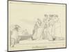 Andromache Fainting on the Wall-John Flaxman-Mounted Giclee Print