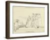 Andromache Fainting on the Wall-John Flaxman-Framed Giclee Print