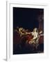 Andromache Mourning over Body of Hector-Jacques-Louis David-Framed Giclee Print