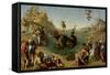 Andromeda Freed by Perseus, 1510-1515-Piero di Cosimo-Framed Stretched Canvas