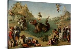 Andromeda Freed by Perseus, 1510-1515-Piero di Cosimo-Stretched Canvas