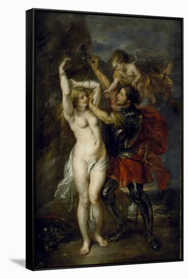 Andromeda Freed by Perseus, 1641-1642-Peter Paul Rubens-Framed Stretched Canvas