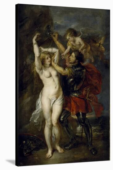 Andromeda Freed by Perseus, 1641-1642-Peter Paul Rubens-Stretched Canvas