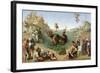 Andromeda Freed by Perseus (With Perseus Slaying the Dragon)-Piero di Cosimo-Framed Giclee Print