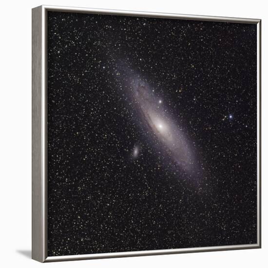 Andromeda Galaxy (M31) with Satellite Galaxies Messier 110 and Messier 32-Stocktrek Images-Framed Photographic Print