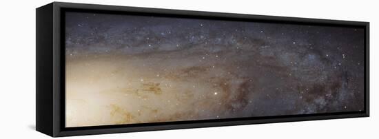 Andromeda Galaxy Mosaic-Stocktrek Images-Framed Stretched Canvas