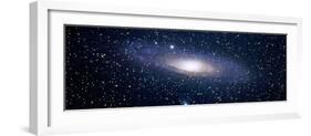 Andromeda Galaxy (Photo Illustration)-null-Framed Photographic Print