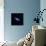 Andromeda Galaxy's Older Stellar Population in Blue-null-Framed Stretched Canvas displayed on a wall