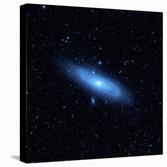 Andromeda Galaxy's Older Stellar Population in Blue-null-Stretched Canvas