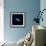 Andromeda Galaxy's Older Stellar Population in Blue-null-Framed Photographic Print displayed on a wall