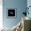 Andromeda Galaxy's Older Stellar Population in Blue-null-Framed Photographic Print displayed on a wall