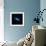 Andromeda Galaxy's Older Stellar Population in Blue-null-Framed Photographic Print displayed on a wall