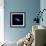 Andromeda Galaxy's Older Stellar Population in Blue-null-Framed Photographic Print displayed on a wall