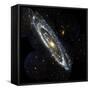 Andromeda Galaxy, UV Image-null-Framed Stretched Canvas