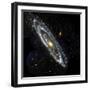 Andromeda Galaxy, UV Image-null-Framed Premium Photographic Print