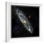 Andromeda Galaxy, UV Image-null-Framed Premium Photographic Print