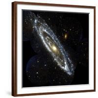 Andromeda Galaxy, UV Image-null-Framed Photographic Print