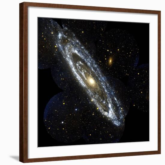 Andromeda Galaxy, UV Image-null-Framed Photographic Print