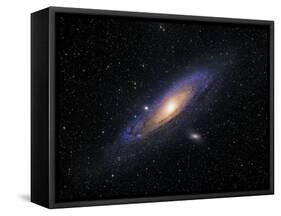 Andromeda Galaxy-Stocktrek Images-Framed Stretched Canvas