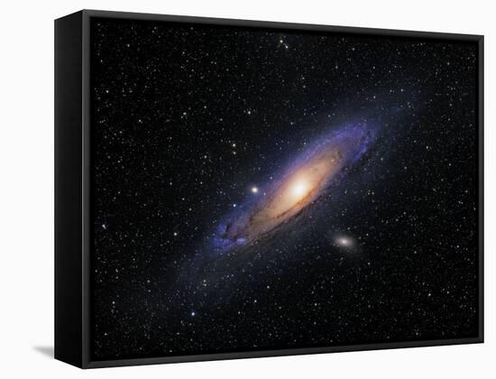 Andromeda Galaxy-Stocktrek Images-Framed Stretched Canvas