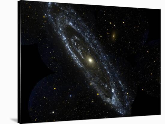 Andromeda Galaxy-Stocktrek Images-Stretched Canvas