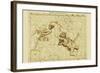 Andromeda Perseus Triangulum-Sir John Flamsteed-Framed Art Print