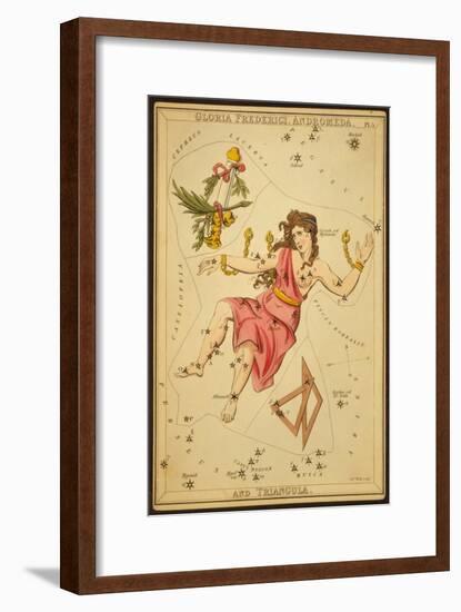 Andromeda, Triangulum and Gloria Frederica, 1825-Science Source-Framed Giclee Print