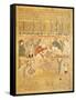 Andromenadros, the Pharmacist, Surveys Agricultural Work, Miniature from the Book of Antidotes-null-Framed Stretched Canvas