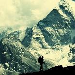 Climber in Himalayan Mountain,Ama Dablan,Nepal-Andrushko Galyna-Photographic Print