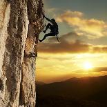 Climber in Himalayan Mountain,Ama Dablan,Nepal-Andrushko Galyna-Photographic Print