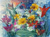 Flowers-Andrzej Pluta-Stretched Canvas