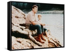 Andy Griffith-null-Framed Stretched Canvas