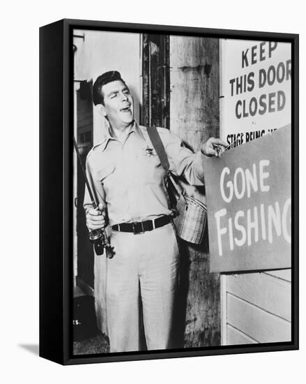 Andy Griffith-null-Framed Stretched Canvas