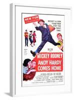 Andy Hardy Comes Home-null-Framed Art Print