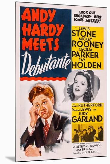 Andy Hardy Meets Debutante-null-Mounted Art Print