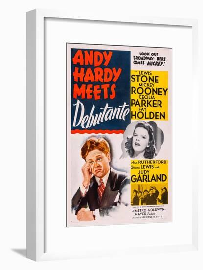 Andy Hardy Meets Debutante-null-Framed Art Print