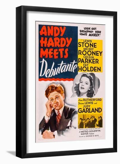 Andy Hardy Meets Debutante-null-Framed Art Print