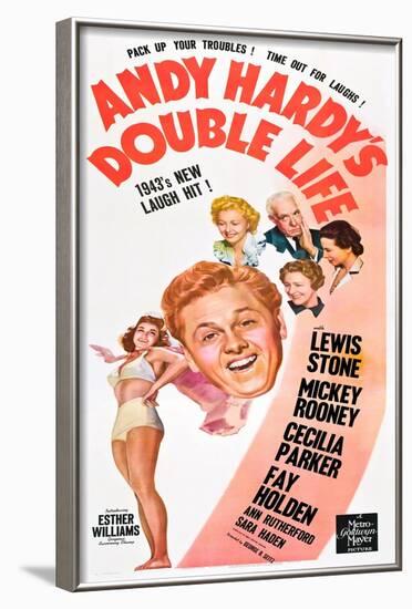 Andy Hardy's Double Life-null-Framed Art Print