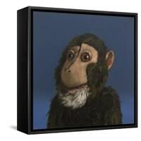 Andy Monkey, 2017,-Peter Jones-Framed Stretched Canvas