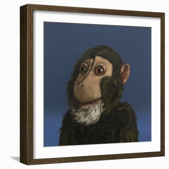 Andy Monkey, 2017,-Peter Jones-Framed Giclee Print