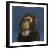 Andy Monkey, 2017,-Peter Jones-Framed Giclee Print