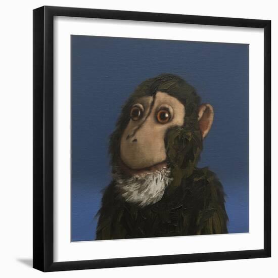 Andy Monkey, 2017,-Peter Jones-Framed Giclee Print