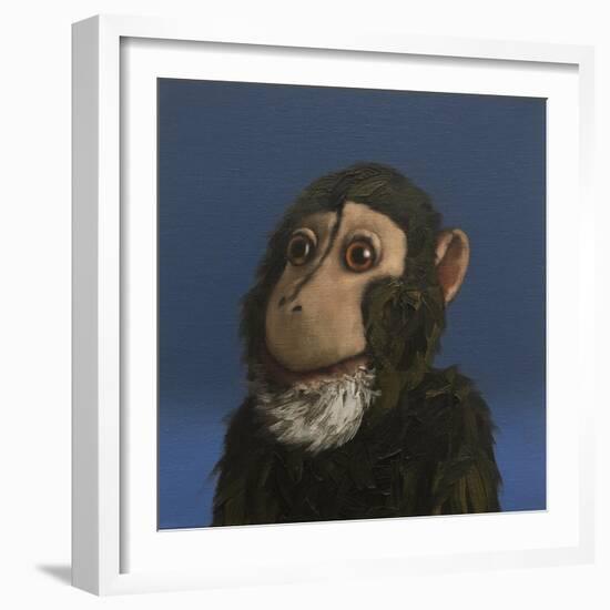 Andy Monkey, 2017,-Peter Jones-Framed Giclee Print