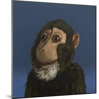 Andy Monkey, 2017,-Peter Jones-Mounted Giclee Print