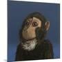 Andy Monkey, 2017,-Peter Jones-Mounted Giclee Print