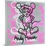 Andy Mouse 1985-Keith Haring-Mounted Giclee Print