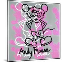 Andy Mouse 1985-Keith Haring-Mounted Giclee Print