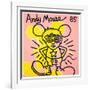 Andy Mouse 1985-Keith Haring-Framed Giclee Print