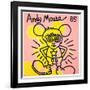 Andy Mouse 1985-Keith Haring-Framed Giclee Print